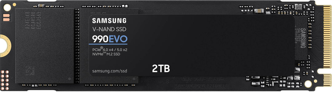 Samsung 990 EVO 2TB NVMe M.2 2280 PCI-Express 5.0 x2 Solid State Drive (MZ-V9E2T0BW)