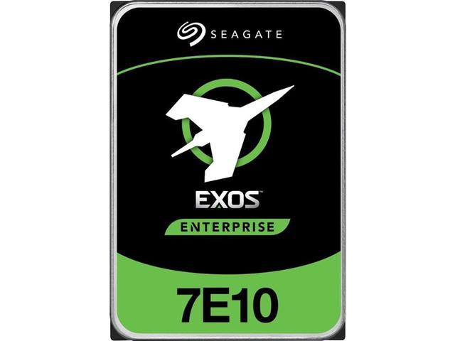 Seagate EXOS 7E10 6TB 512E/4KN 7200RPM 3.5" SATA 3.0 256MB Cache Fast Format Enterprise Hard Drive (ST6000NM019B)